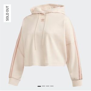 NWT Adidas Cropped Hoodie
